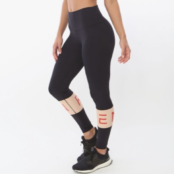 REN Active Black Nude Red High Waist Legging - Picture 7 of 13